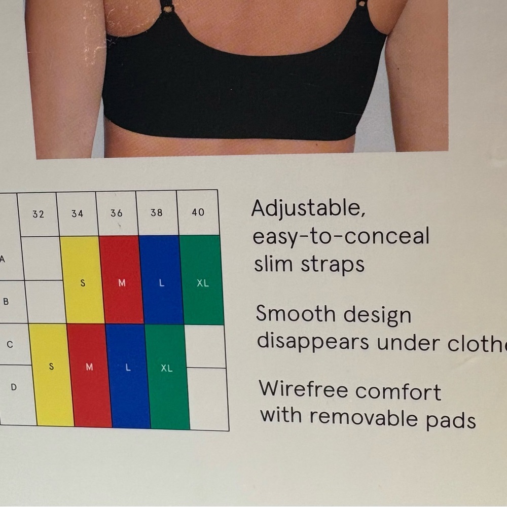 True Body Wirefree Triangle Bras 2 Pack - Picture 2 of 2